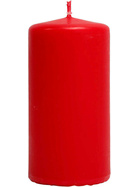 Stumpenkerzen, Rot, 50 mm x 100 mm
