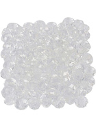 Glasschliffperlen , 5x6 mm, LochGre 1 mm, Kristall, 100 Stck