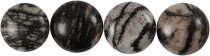 Cabochons, 14 mm x 5 mm, Schneeflocke