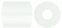 Nabbi Medium Bügelperlen, 5 x 5 x 2,5 mm, Weiß, 1100 Stück