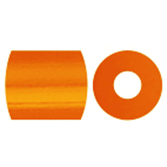 Fotoperlen, 5x5 mm, 2,5 mm, Orange
