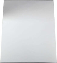 Spiegelfolie aus Plastik, Blatt 29,5x21 cm
