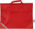 Schultasche, 36x29 cm, Tiefe 9 cm, Rot