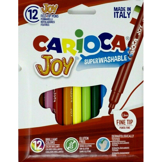 Stiftset Joy, 12 Farben