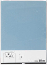Karton farbig,  A4 ,  210 g, Himmelblau, 10Bl.