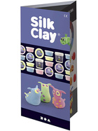 Silk Clay Broschre, A4 z-fold , Englisch, 1Stck.