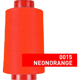 Overlock Nhgarn, 4000 m, 100 % Polyester Neonorange - 015