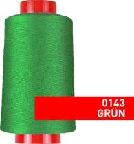 Overlock Nähgarn, 4000 m, 100 % Polyester Grün...
