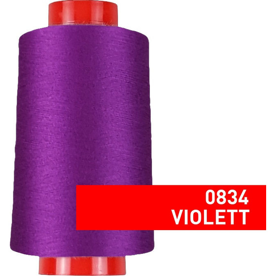 Overlock Nhgarn, 4000 m, 100 % Polyester Violett - 834