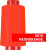 Overlock Nähgarn, 4000 m, 100 % Polyester Neonorange - 0015