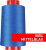 Overlock Nähgarn, 4000 m, 100 % Polyester Mittelblau - 0054