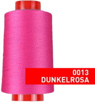 Overlock Nähgarn, 4000 m, 100 % Polyester dunkles...