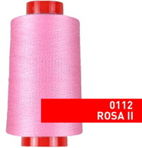 Overlock Nähgarn, 4000 m, 100 % Polyester Rosa II -...