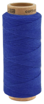 Baumwollkordel Twine Blau, 100 Meter, 1mm