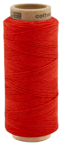 Baumwollkordel Twine Rot, 100 Meter, 1mm