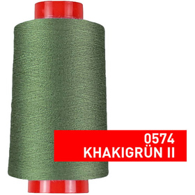 Overlock Nhgarn, 4000 m, 100 % Polyester Khakigrn II - 0574