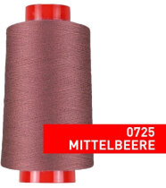 Overlock Nhgarn, 4000 m, 100 % Polyester Beere - 0725