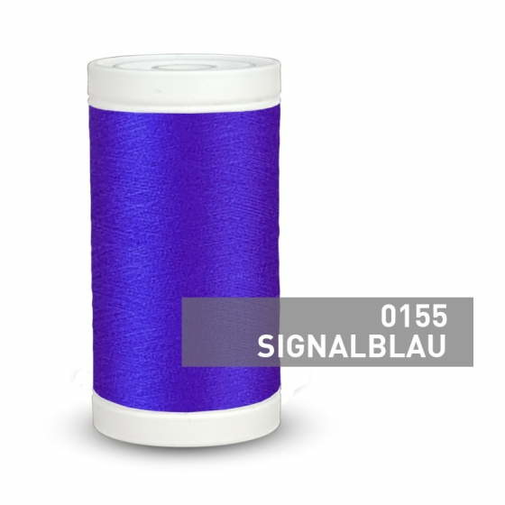 Nhgarn Nr. 120 in 80 Farben, 500 m, Overlockgarn - Signalblau