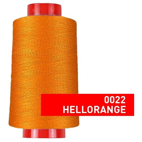 Overlock Nhgarn, 4000 m, 100 % Polyester Hellorange - 0022