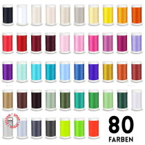 Nähgarn 500 m, Nr. 120, Universalgarn in 80 Farben,...