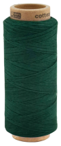 Baumwollkordel Twine, dunkles Grün, 100 Meter, 1mm