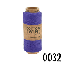 Baumwollkordel Twine, Lichtpflaume, 100 Meter, 1mm