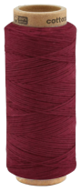 Baumwollkordel Twine, 100 Meter, Weinrot, 1mm