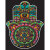 Samtbild Fatimas Hand, 47 x 35 cm, zum Ausmalen