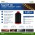 HT Ledergarn Stärke 20 - 1500m Sattlergarn extra stark - UV-beständig, reißfest, farbecht. Ideal für Leder, Polster & Outdoor 9999 - Schwarz