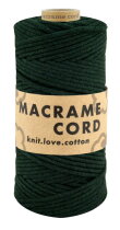 Makramee-Kordel Mult, geflochten, 100 Meter, 3 mm 0048 -...