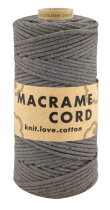 Makramee-Kordel Mult, geflochten, 100 Meter, 3 mm 0063 -...
