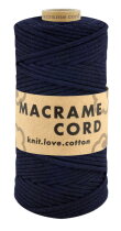 Makramee-Kordel Mult, geflochten, 100 Meter, 3 mm 0158 -...
