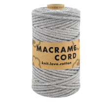 Makramee-Kordel Mult, geflochten, 5 mm, 100 Meter 0062 -...