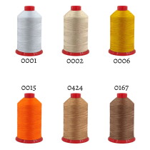 fuwi HT 10 Ledergarn / Sattlergarn 0,80 mm – High Tenacity – 725 m 0165 - Staubgrau