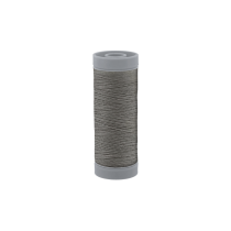 fuwi HT 40 Ledergarn / Sattlergarn 0,40 mm – High Tenacity – 80 m 0063 - Aluminium Grau