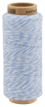 100 Meter zweifarbige Kordel 1,0 mm, Baumwollkordel -...
