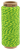 100 Meter zweifarbige Kordel 1,0 mm, Baumwollkordel - Bäckergarn - Geschenkband 2008 - Neongrün - Neongelb